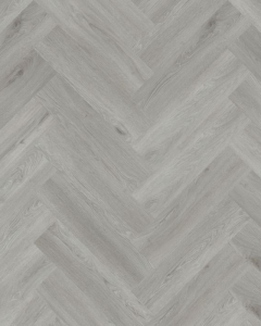 Luxura Herringbone Light Grey Oak Stickdown LVT