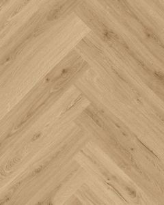 Luxura Herringbone Beige Oak Stickdown LVT