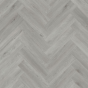 Luxura Herringbone Light Grey Oak Stickdown LVT