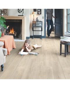 Quick-Step Impressive IM1857 Saw Cut Oak Beige 8mm AC4 Laminate Flooring